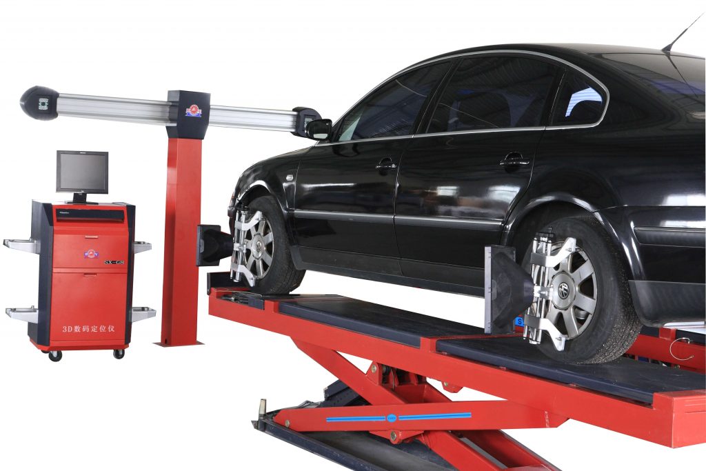 Computerized 3D wheel alignment and balancing service in Perambalur